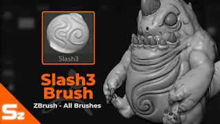 Slash3 Brush: ZBrush All Brushes