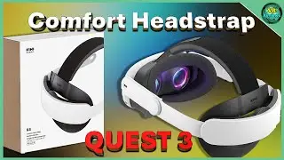 Quest 3 Comfort Head Strap Review! KIWI Design K4 Comfort Headstrap for Meta Quest 3.