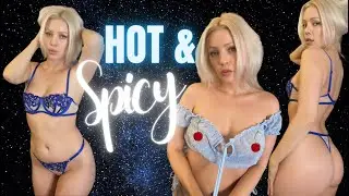 Sheer Lingerie Transparent Try on Haul | See Through | Funny Flirty Blonde Model Sydney Spies