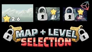 How to create Map & Level Selection in Unity [1/2]