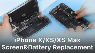 Repair Shop Tips | iPhone X/XS/XS Max Screen and Battery Replacement