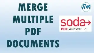 How to merge multiple PDF documents into one