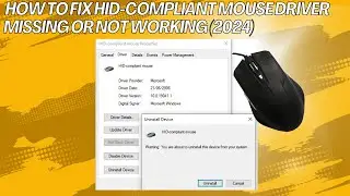 HOW TO FIX HID-COMPLIANT MOUSE DRIVER MISSING OR NOT WORKING (2024)