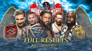 Full WWE WrestleMania 37 Night 2 Results