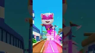 Angela Boom 😻💥 Talking Tom Hero Dash 😻❤ Android Gameplay #shorts #angela #talkingtomherodash