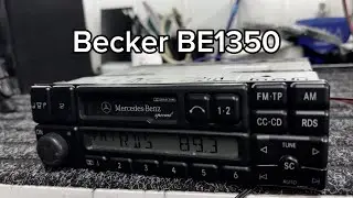 Установка блютуз модуля в Mersedes Becker 1350