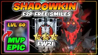 F2P Shadowkin Faction Wars Stage 21 Showcase & Walkthrough | RAID Shadow Legends