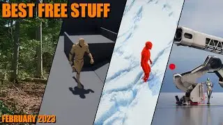 The Best FREE Assets Released on The Unreal Engine Marketplace In February 2023