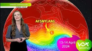 13-14 April 2024 | Vox NAWEEK Weervoorspelling