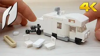 Microscale Camper Van with Alcove (MOC - 4K)