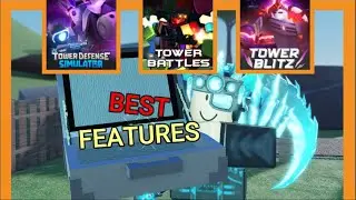 The Most UNIQUE/BEST Features in Tower Defense Simulator TDS, Tower Battles & Tower Blitz.  (Roblox)