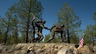 Memorial sculpture garden is a living tribute to all affected by war