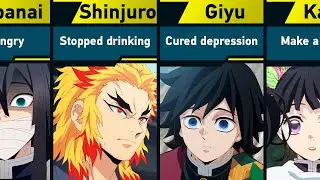 How Tanjiro influenced the Demon Slayer Characters