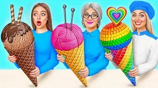 Me vs Grandma Cooking Challenge | Delicious Kitchen Hacks by Multi DO Smile