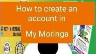 HOW To CREATE AN ACCT in MY MORINGA OR How to  ADD MEMBER