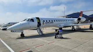 Embraer 140 а/к Airlink | Рейс Йоханнесбург — Блумфонтейн