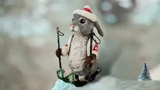 Как сделать КРОЛИКА своими руками. Новогодние поделки. СHRISTMAS.RABBIT.DIY.