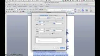 Adusting Line Spacing in Word 2010 (Mac)