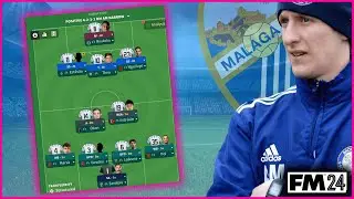 4-2-3-1 NARROW TACTIC IN FM24 | Malaga #24