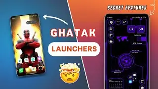 😱😎 4 GHATAK Android Launchers that blow your mind  || Best Android Launcher