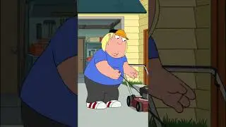 Lawnmower. Family Guy Season 17 Episode 8.