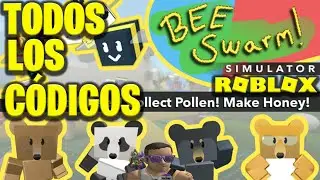 30 Códigos de BEE SWARM SIMULATOR activos 2021 / simulador de enjambre de abejas ROBLOX CODES GRATIS