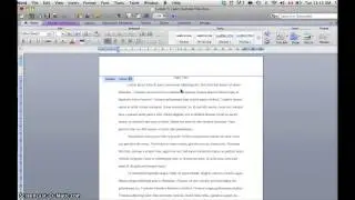 Inserting APA Headers in Word 2010 (Mac)