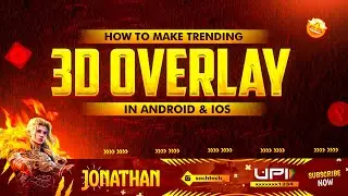 Make This Trending 🔥 3D Animated Overlay in Android & IOS | How to Make 3d Overlay for Streamchamp