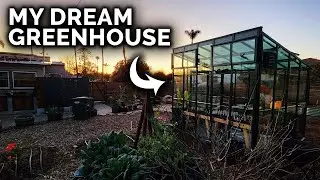 My Custom Greenhouse Design, Build, & Tour!