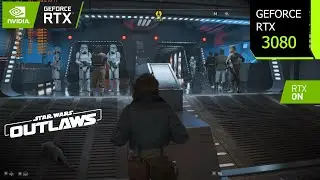 Star Wars Outlaws | RTX 3080 4K, 1440p, 1080p DLSS 3.7/FSR 3 FG | i7 10700F | PC Performance