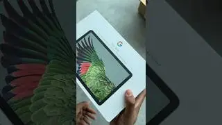 Unboxing the Pixel Tablet ASMR Edition 🤩 #pixeltablet #teampixel