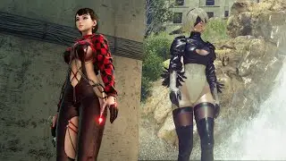 Stellar Blade VS NieR Automata Comparison - Physics, Details, Graphics, Gameplay