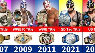 All of Rey Mysterio's WWE Championships Wins