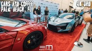 Cars & Coffee Palm Beach, FL  | 4k UHD