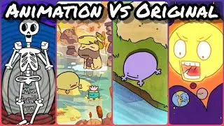 Animation Vs Original | TikTok Compilation #2 from @tootymcnooty