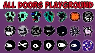 FNF Character Test | Gameplay VS My Playground | ALL DOORS Playground