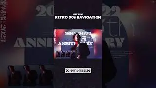 Do you like Retro 90s Navigation Design Trend 2023