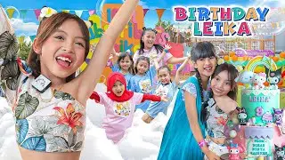 LEIKA ULANG TAHUN KE 9 😍😍 DIRAYAIN BARENG DINAR DISTA ALUNA AMANDA QAIREEN DAN AQILLA DI ODDISH!