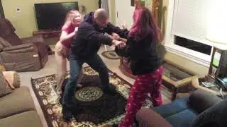 Father vs. Daughters (Wrestling Match) Alternate