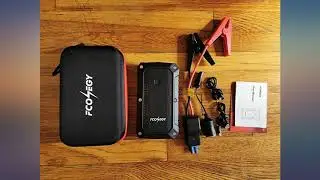 Battery Starter for Car, Fconegy 2200A Peak 25000mAh Portable Car Jump Starter with review