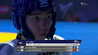 322 Semifinal Men  54kg KOR PARK T J  UZB OTAJONOV O