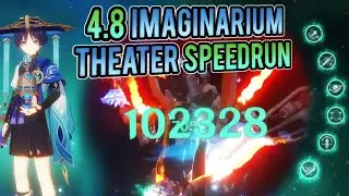 C6 R5 Wanderer 4.8 Imaginarium Theater Speedrun [Genshin Impact]