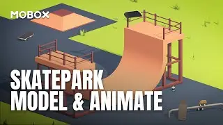 Skatepark Modeling & Animation - Cinema 4D Tutorial