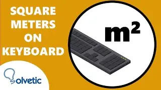 ⌨️ How to PUT SQUARE METERS on keyboard | m²