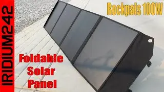 Prepper Backup Power: Rockpals 100W Foldable Solar Panel Charger