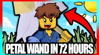 I SPEEDRAN GETTING THE PETAL WAND IN 72 HOURS 🐝 | Bee Swarm Simulator Noob to Pro Series Episode 15