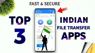 TOP 3 Best *FILE TRANSFER* Apps ⚡⚡ || Best file transfer app