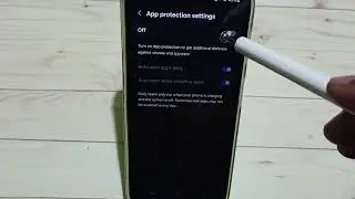 How to Turn OFF / ON App Protection in Samsung Galaxy M15 5G