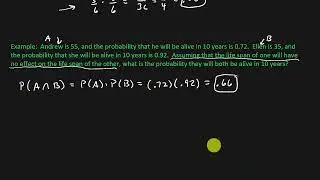 Statistics - Probability Rules And Compound Events