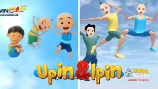 Tiru Aksi Upin Ipin Kolam Renang Ehsan | Upin & Ipin Terbaru 2024